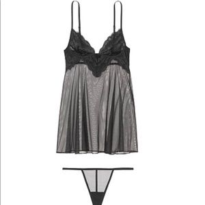 Victoria Secret Embroidered lace lingerie